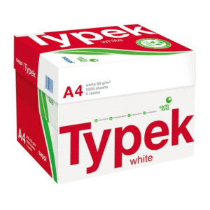 Box of Typek A4 Office Paper