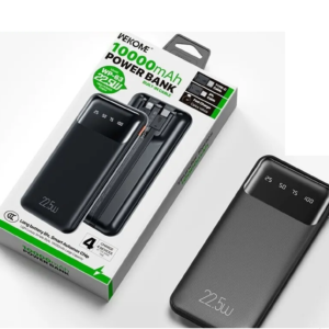 WEKOME KINGKONG 10000MAH CABLED SUPER FAST CHARGING POWERBANK 22.5W